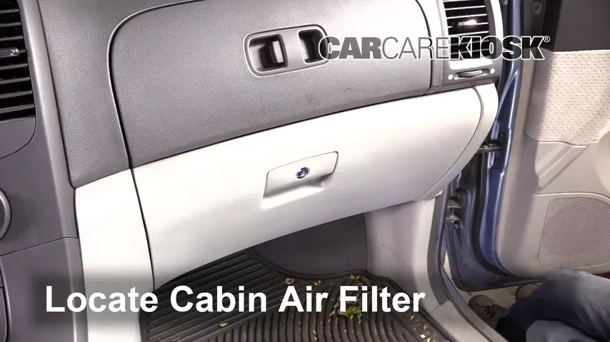 2008 Hyundai Entourage GLS 3.8L V6 Air Filter (Cabin)